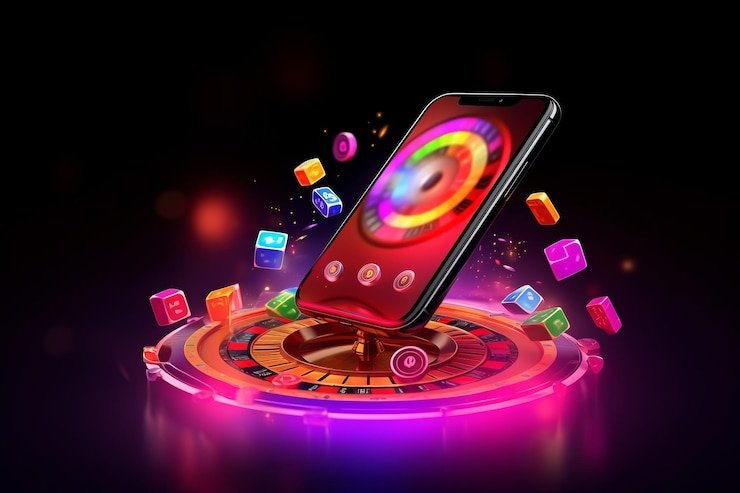 Antarmuka permainan Angka Keberuntungan di aplikasi mobile win bet dengan tampilan angka dan tombol pilihan